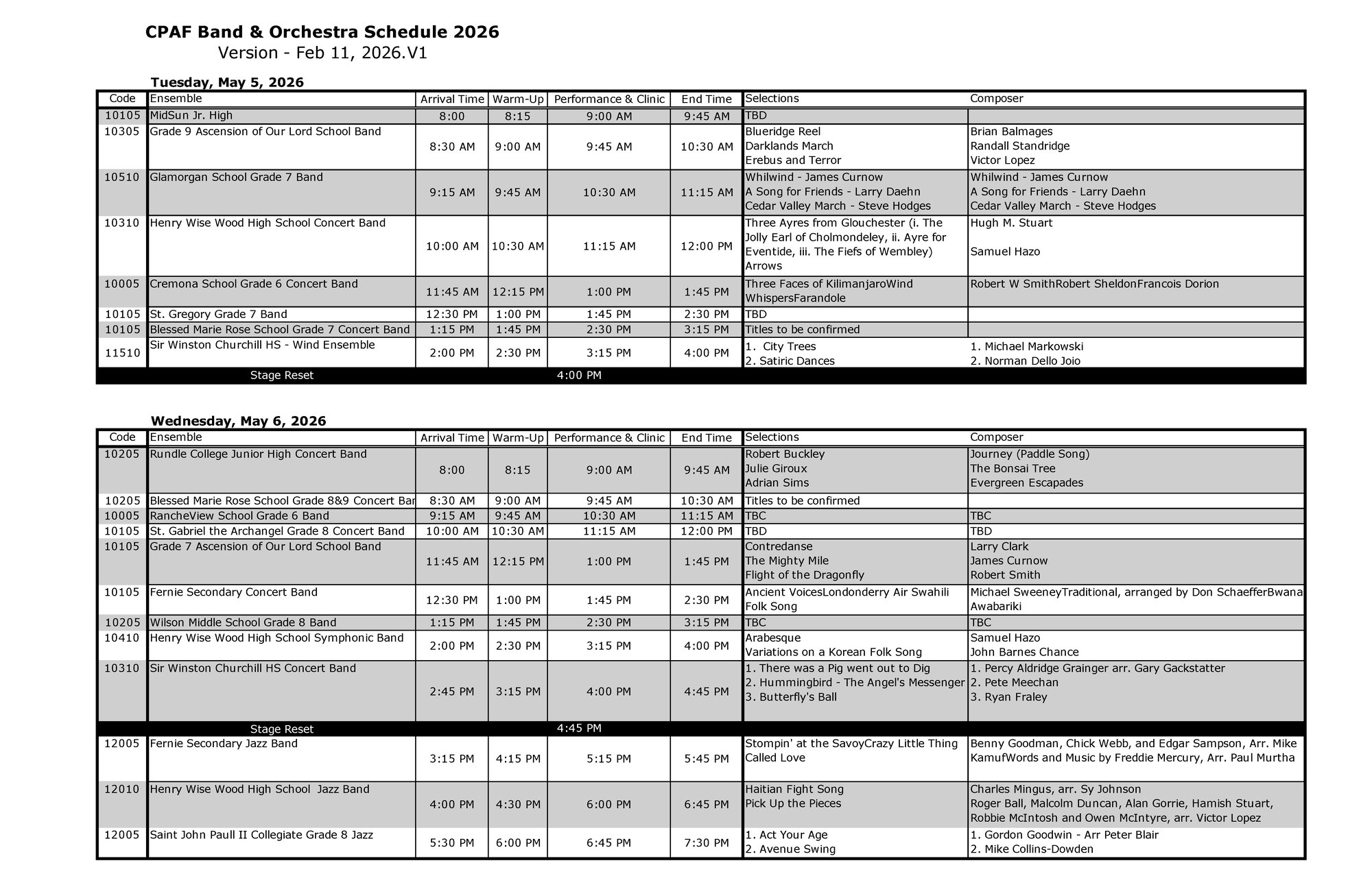 Band & Orchestra Schedule CPAF 2026.V1_Page_1 Band & Orchestra Schedule CPAF 2026.V1_Page_1
